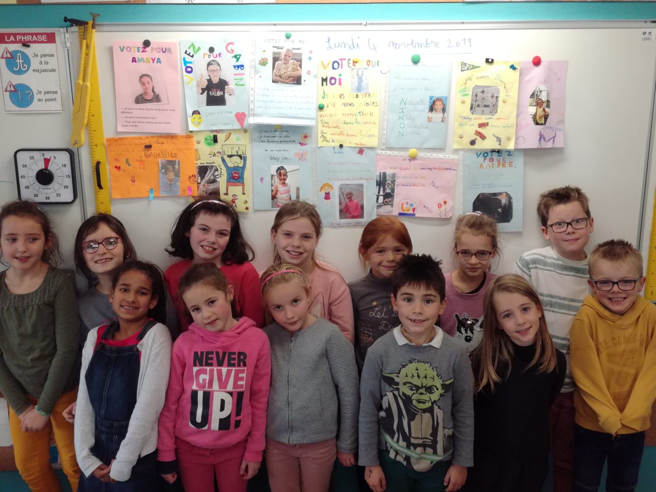 Candidats à l’élection des délégués CE1/CE2