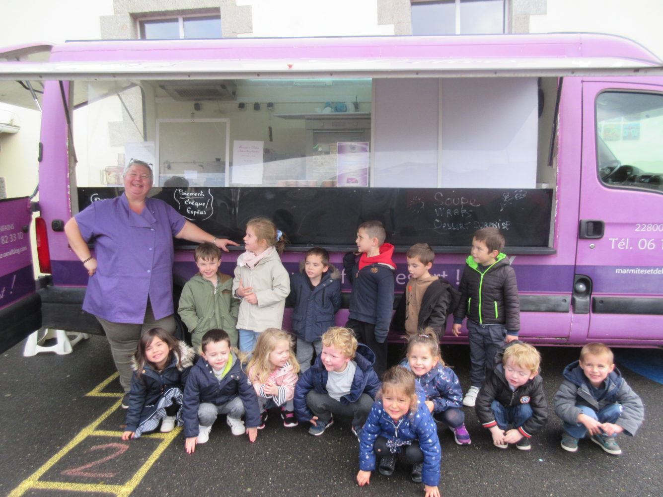 Food truck à l’école